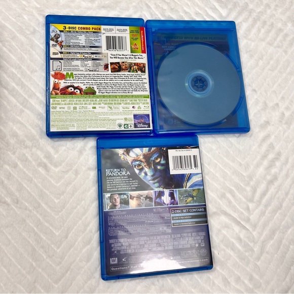 Blu-ray Movie Trio: The Muppets, Avatar, Kung Fu Panda - Picture 4 of 4